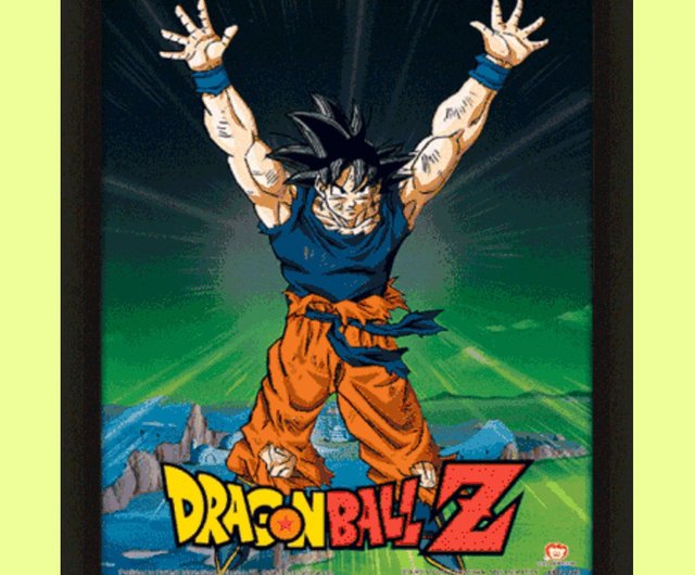 台湾 【ドラゴンボール】悟空 サイヤ人 ドラゴンボールZ 3Dポスター