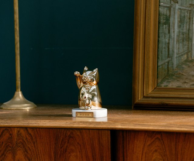 送料無料】台湾 【巨大猫セット | 無香料】招き猫 招き猫 ギフト 台湾