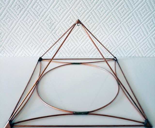 送料無料】ロシア 銅のピラミッドのヒーリング、瞑想の銅のピラミッド