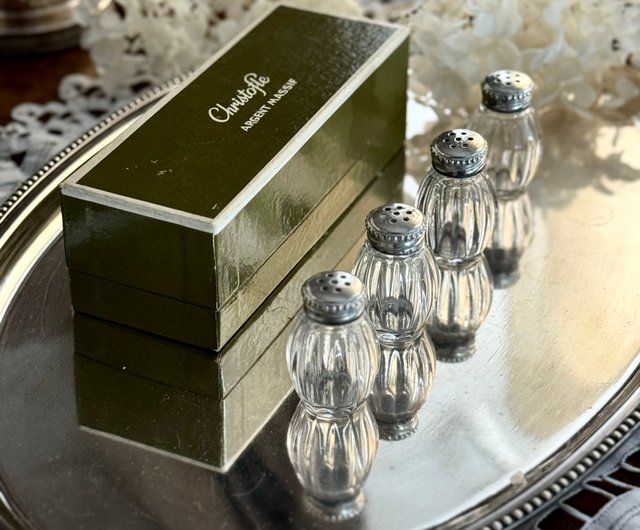 台湾 50369 - 希少なフランス製クリストフル スターリングシルバー 蓋