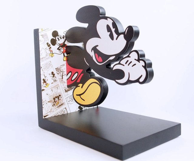 送料無料 20%OFF】台湾 ミッキー ミッキーマウス コミックブックエンド
