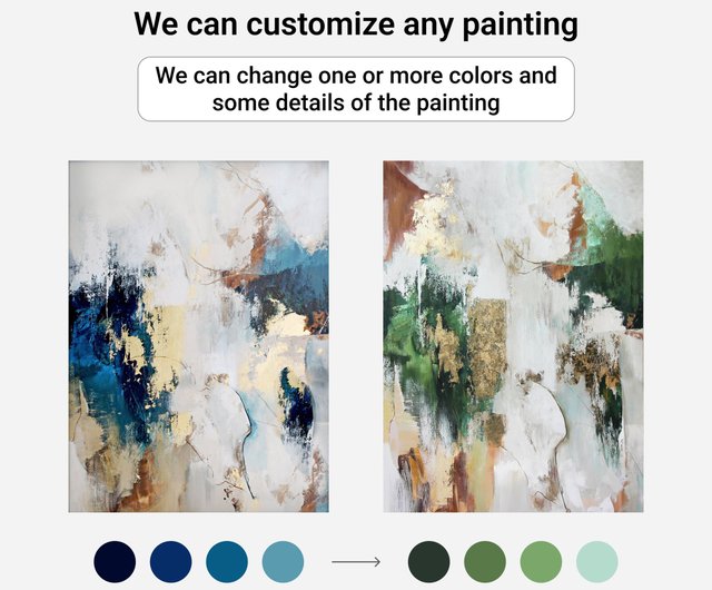 送料無料 30%OFF】ウクライナ ブルーゴールドの絵画 | ブルーゴールド