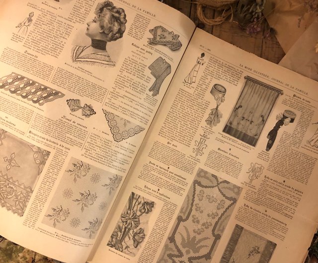 台湾 フランスの100年続くファッション雑誌「La Mode Illustrée」の