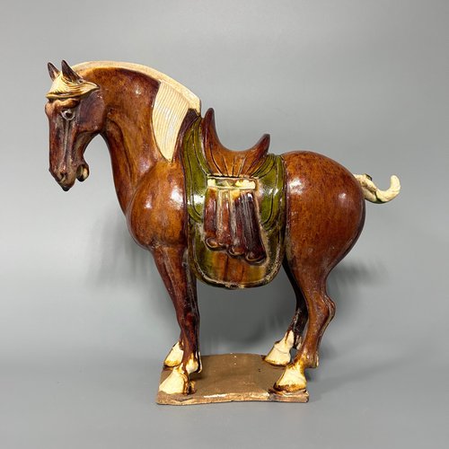 台湾 唐三彩馬の置物 コレクター - Pinkoi