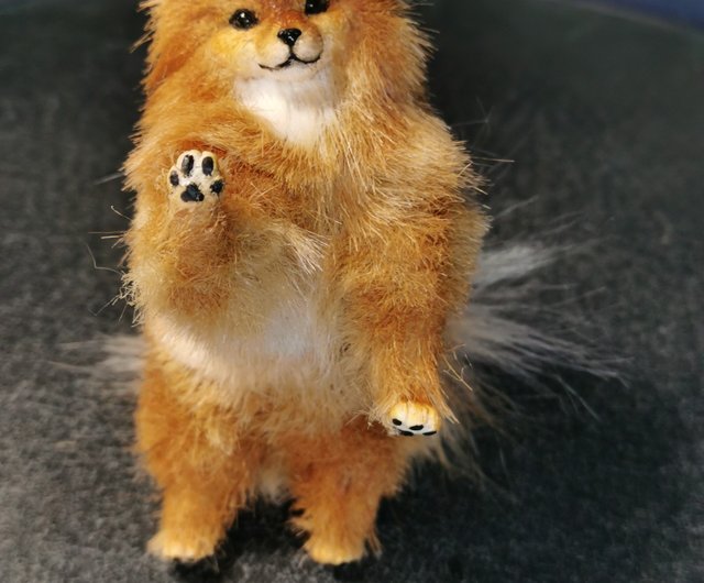 アゼルバイジャン オーダーメイドの犬のリアルな動物のぬいぐるみ