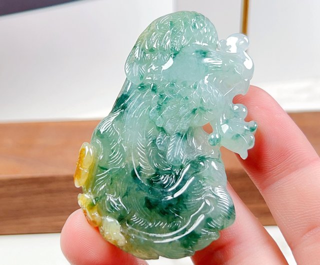 送料無料 40%OFF】台湾 アイスジェイド ブルーフローラルフェニックス