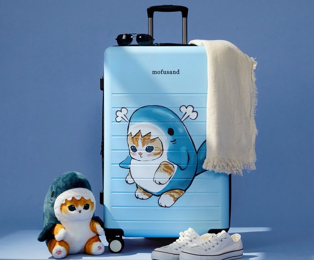 台湾 [モフサンド キャット フサンディ] 28インチ ジッパー式拡張可能