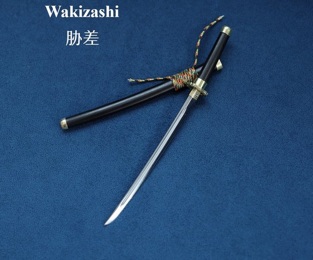 1:6 ミニチュア日本のサムライの刀、脇差、刀、太刀。ミニチュアソード
