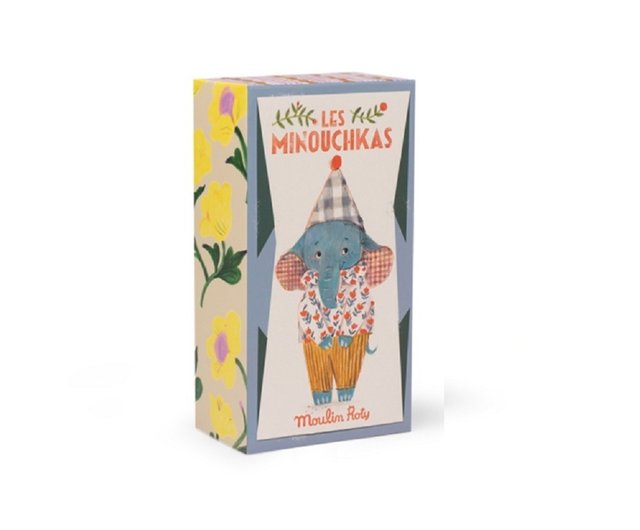 台湾 フランスのムーラン・ロティ・ミヌッチャシリーズ、パブロ象人形