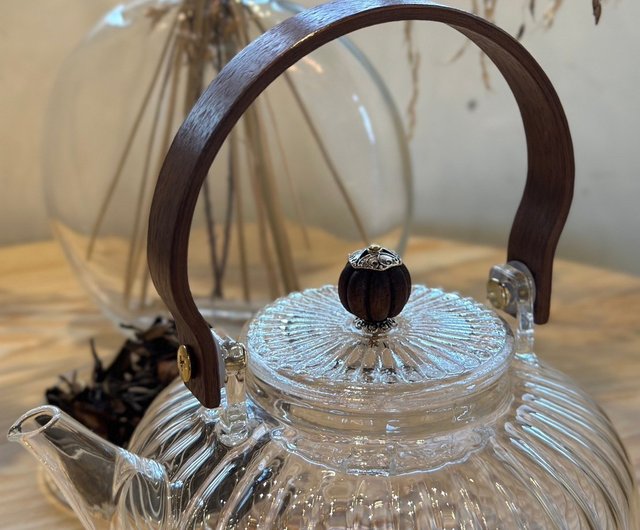 送料無料】台湾 Fuyun Yipin [遊び心あるパンプキン木ハンドルガラス