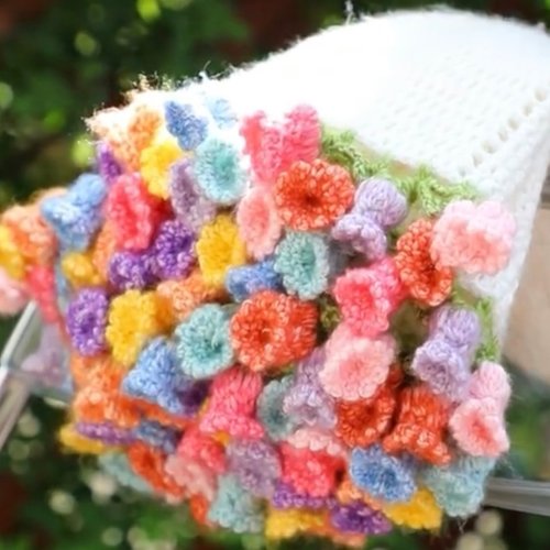 15%OFF】台湾 スズランの花のブランケットブーケブランケット手作り