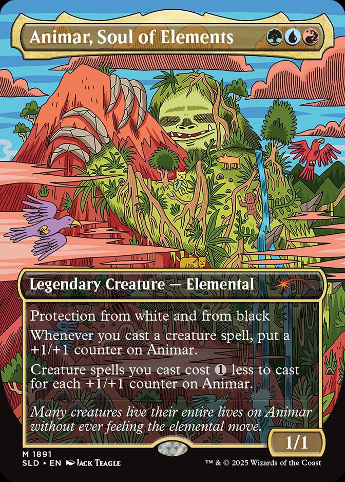 Animar Soul of Elements-Animar and Friends, Secret Lair (SLD) Price