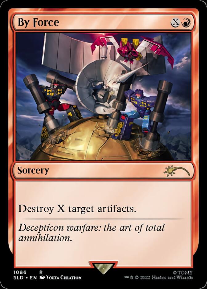 By Force-Transformers Roll Out or Rise Up, Secret Lair (SLD) Price