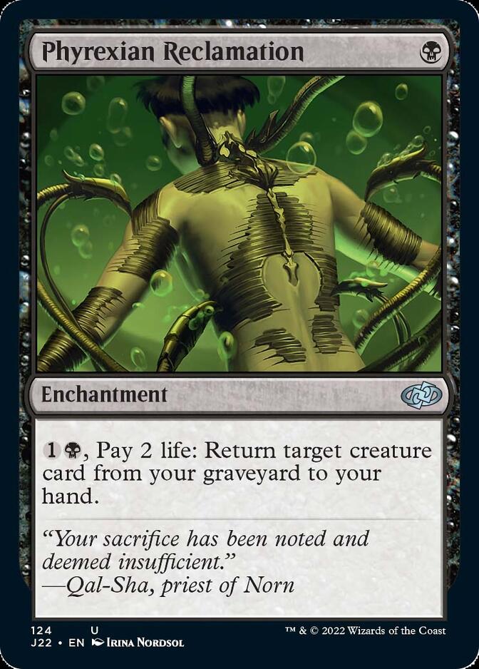 Phyrexian Reclamation, Jumpstart 2022 (J22) Price History
