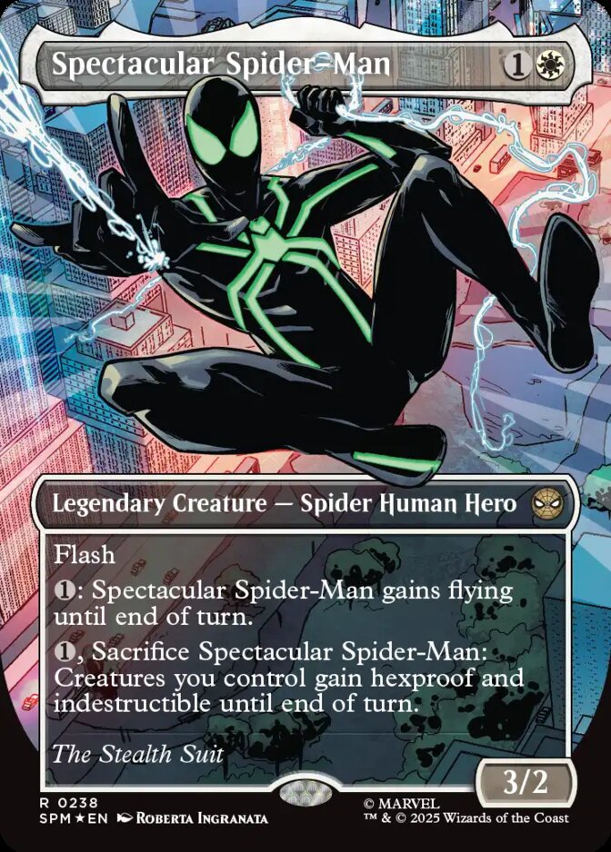 Spectacular Spider-Man-The Stealth Suit, Marvel Spider-Man:Foil (SPM)