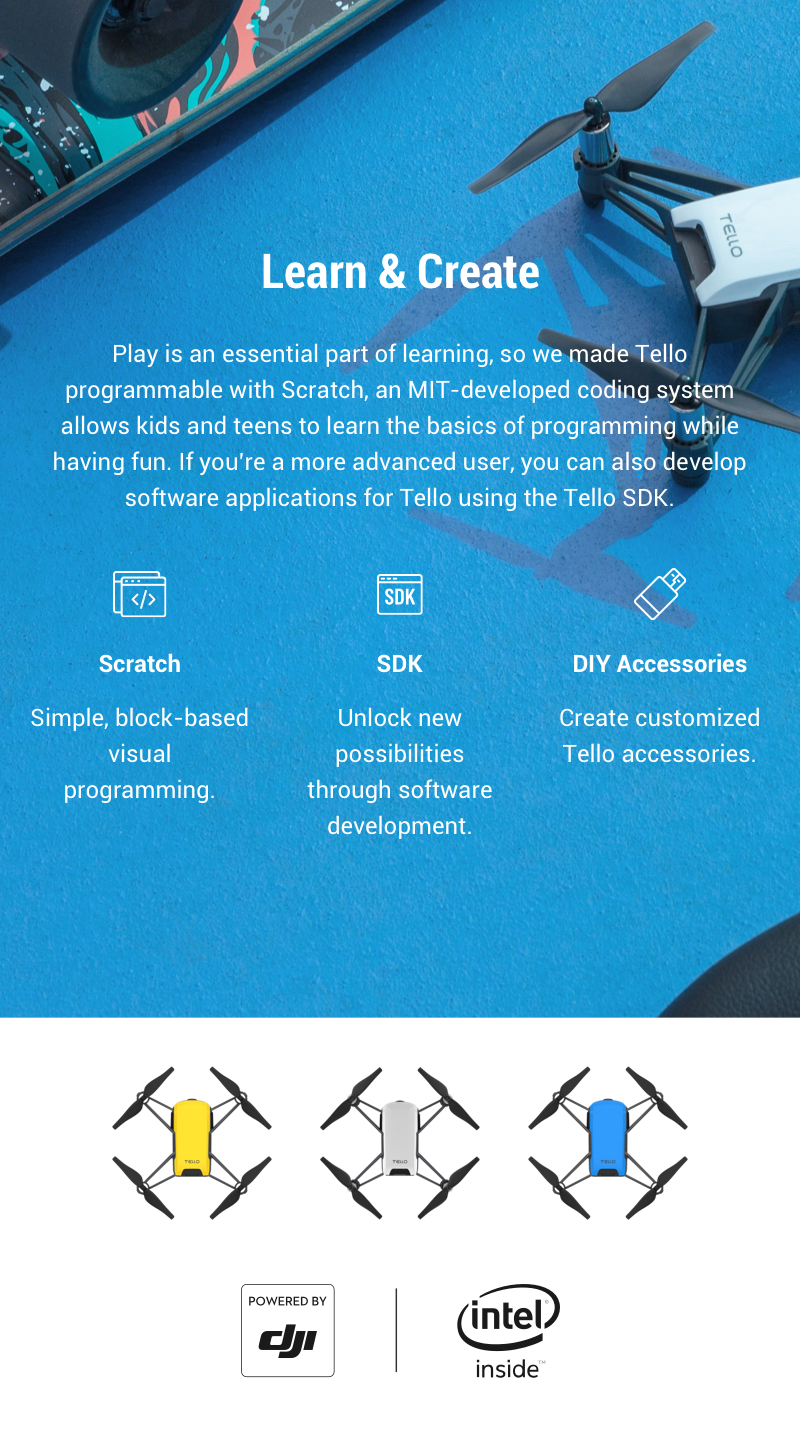 DJI Tello Boost Combo | SkyDronesUSA
