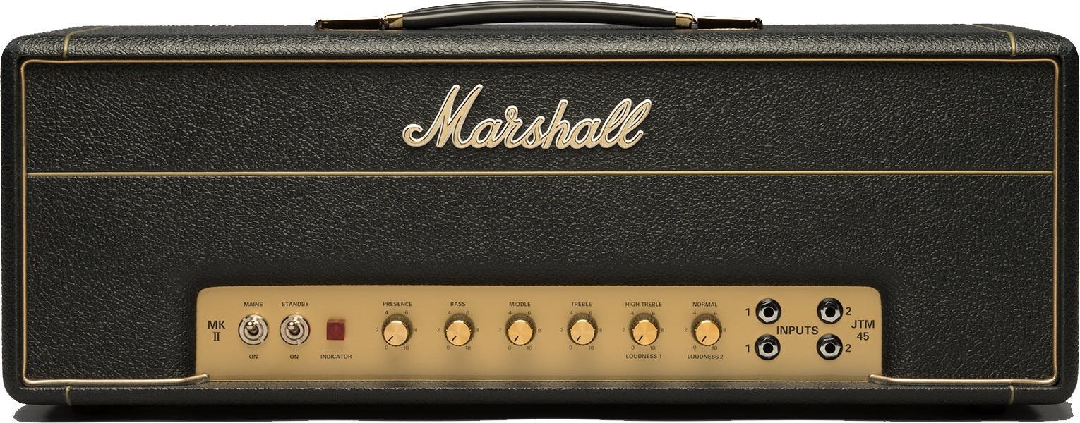 Marshall JTM45 2245 Vintage Reissue 30W Valve Amp Head - Andertons