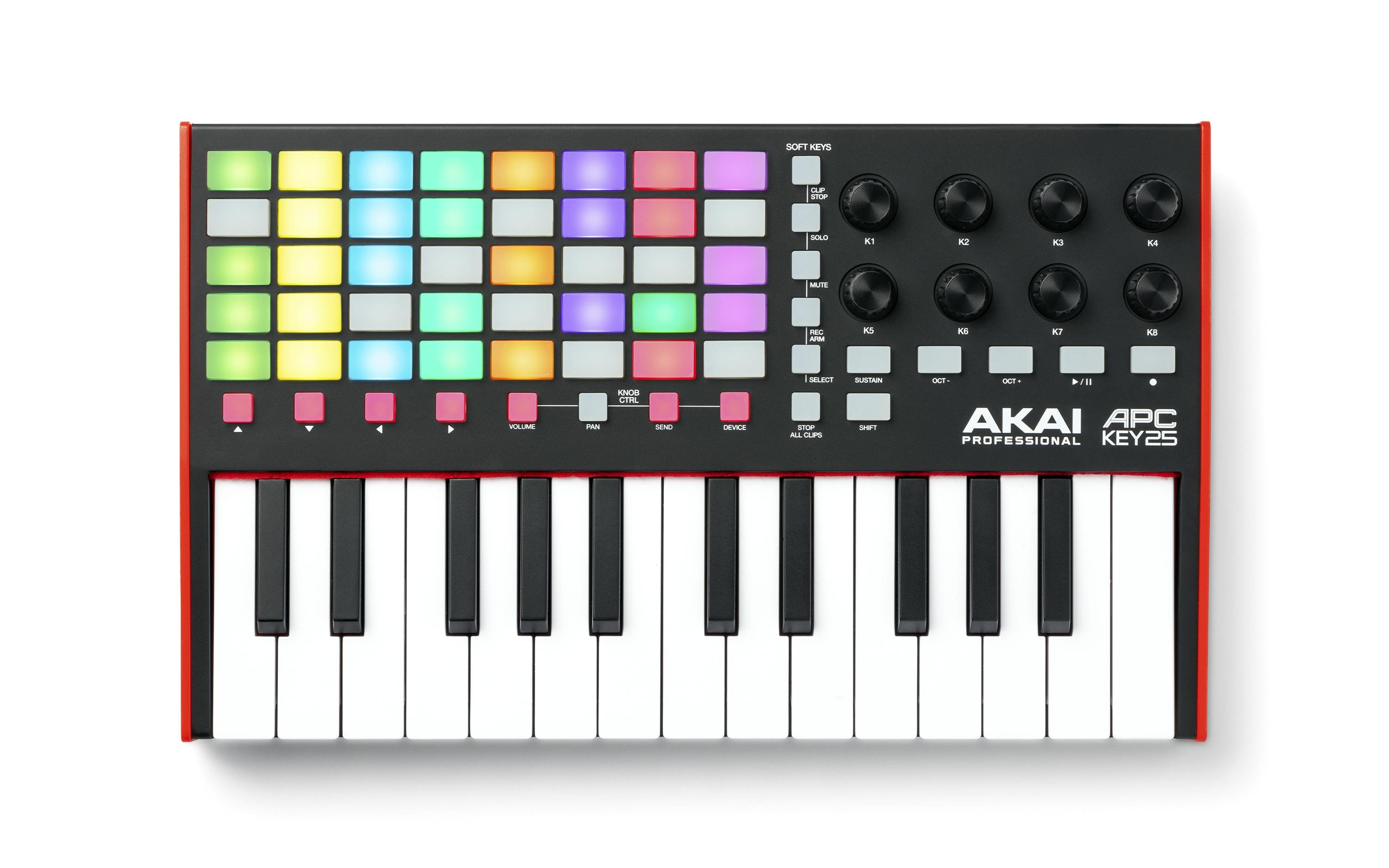 Akai APC Key 25 MKII MIDI Keyboard & Controller - Andertons Music Co.