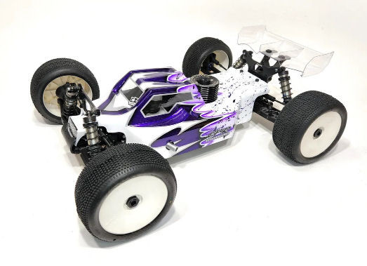 Leadfinger Racing XRAY XT8 Beretta 1/8 Truggy Body (Clear