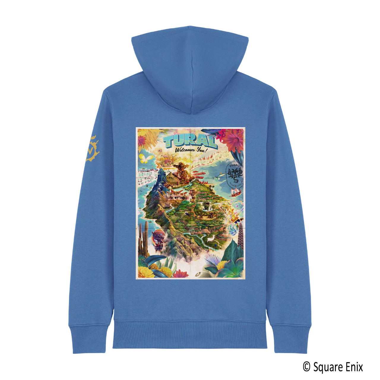 FINAL FANTASY XIV DAWNTRAIL Hoodie - TURALIST Blue | SQUARE ENIX Store