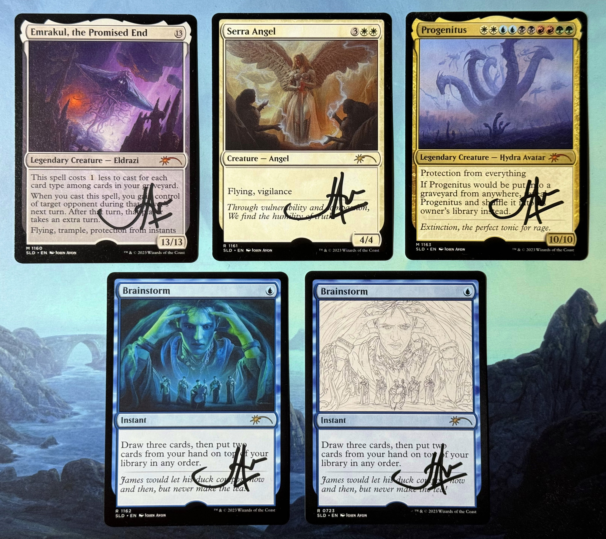 Secret Lair Artist Series full set non-foil Artist Proof