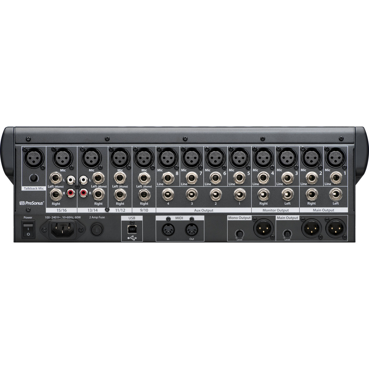 PreSonus StudioLive 16.0.2 USB Digital Mixer | FrontEndAudio.com