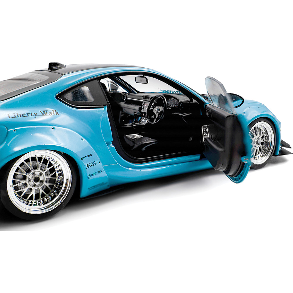 2024 Toyota GR 86 LBWK Body Kit - Baby Blue 1:18 Scale