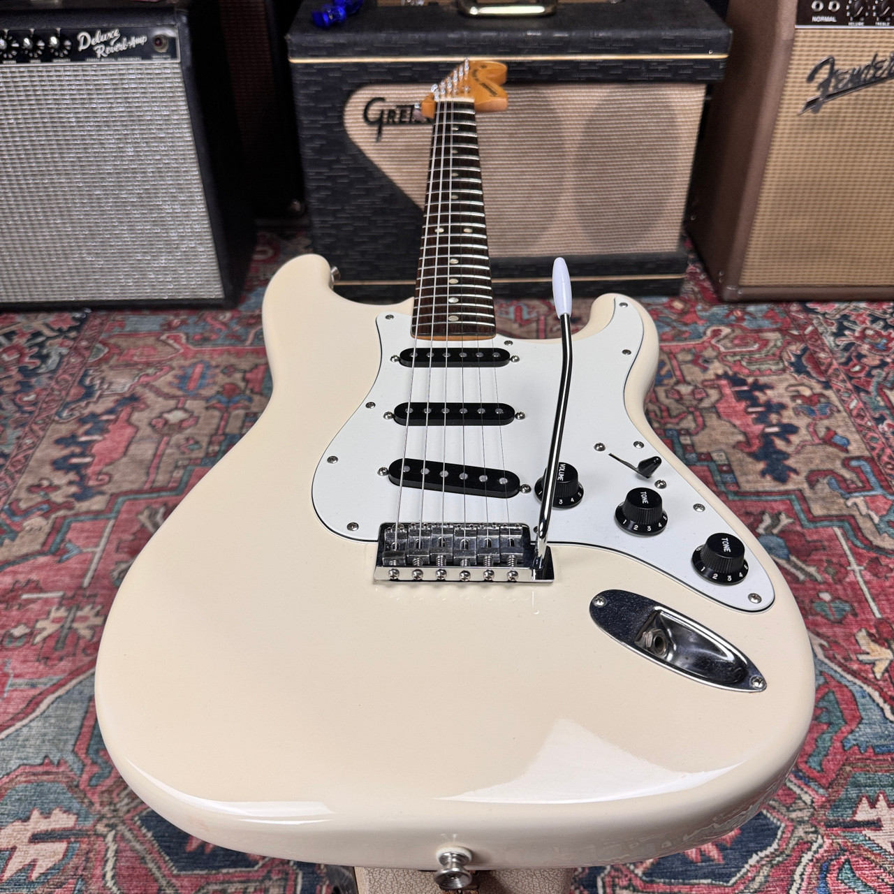 Fernandes Revival Series '76 Stratocaster RST-50-W Olympic White