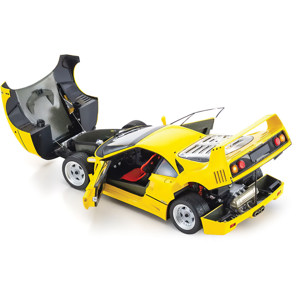 Ferrari F40 Yellow Diecast Model Car | Kyosho