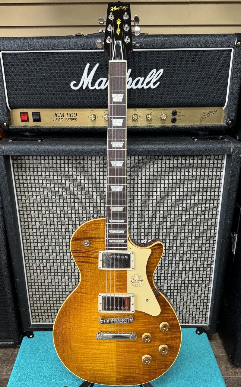 Heritage Custom Shop Core Collection H-150 Dirty Lemon Burst