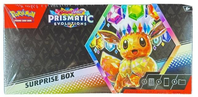 Pokemon Scarlet & Violet Prismatic Evolutions Surprise Box
