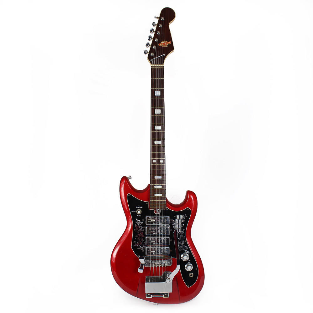 Vintage Teisco ET-440 Electric Guitar in Red | Cream City Music