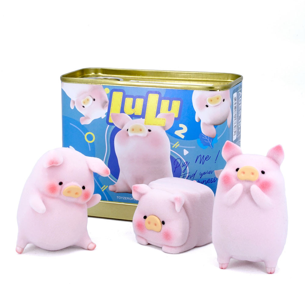 LuLu The Piggy The Original 2nd Series Can of 3 by Cici's Story
