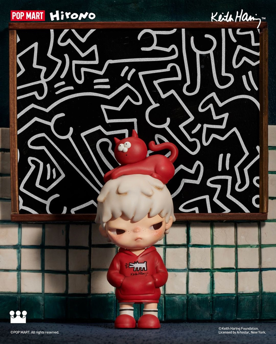 Hirono x Keith Haring Figure PRE-ORDER SHIPS AUG 2024 - myplasticheart