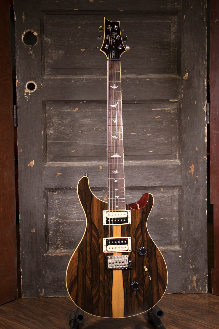 PRS SE Custom 24 Exotic Top Ziricote Electric Guitar at No Limit