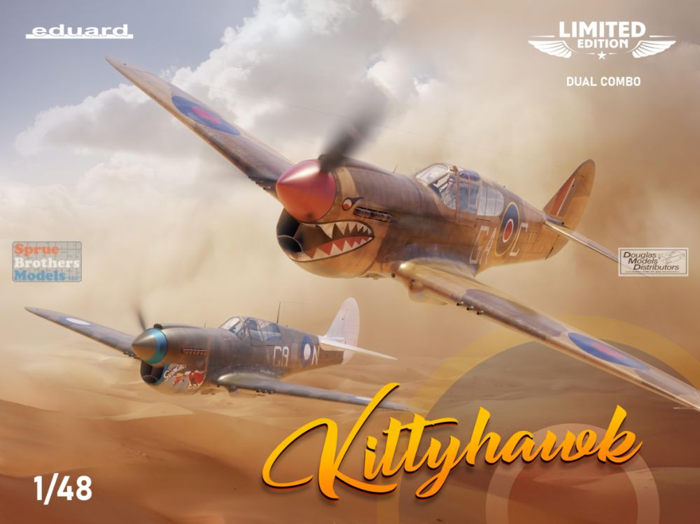 EDU11187 1:48 Eduard Kittyhawk [Limited Edition Dual Combo
