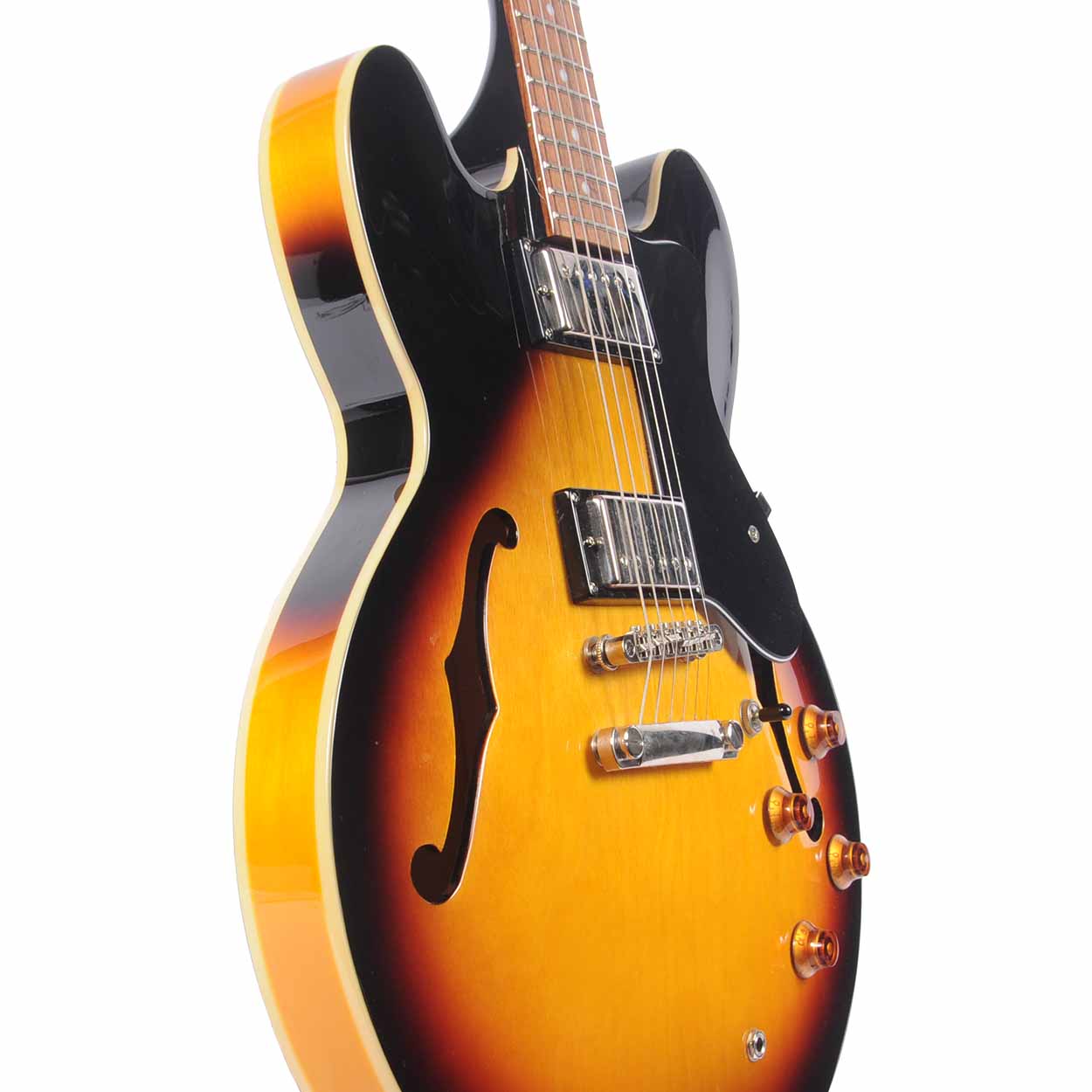 Epiphone 2019 DOT VS Semi-Hollow - Tobacco Sunburst USED - The