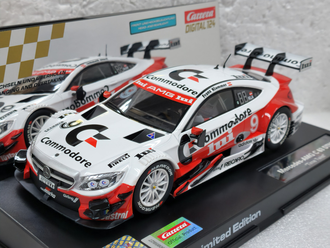 23887 Carrera Digital 124 Mercedes AMG C 63 DTM Time Twist, #9 1