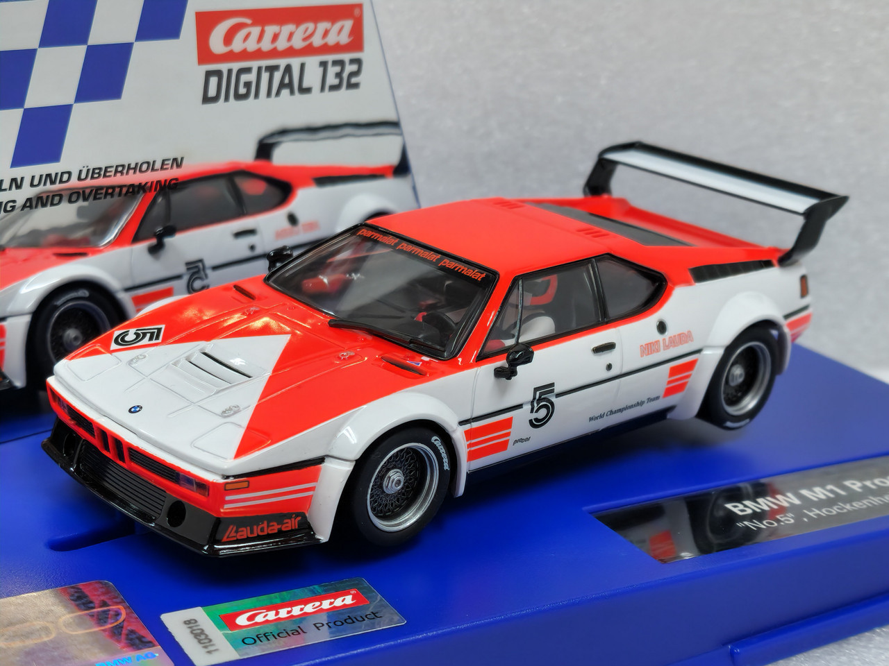 32032 Carrera Digital 132 BMW M1 Procar Hockenheim 1979 Niki Lauda