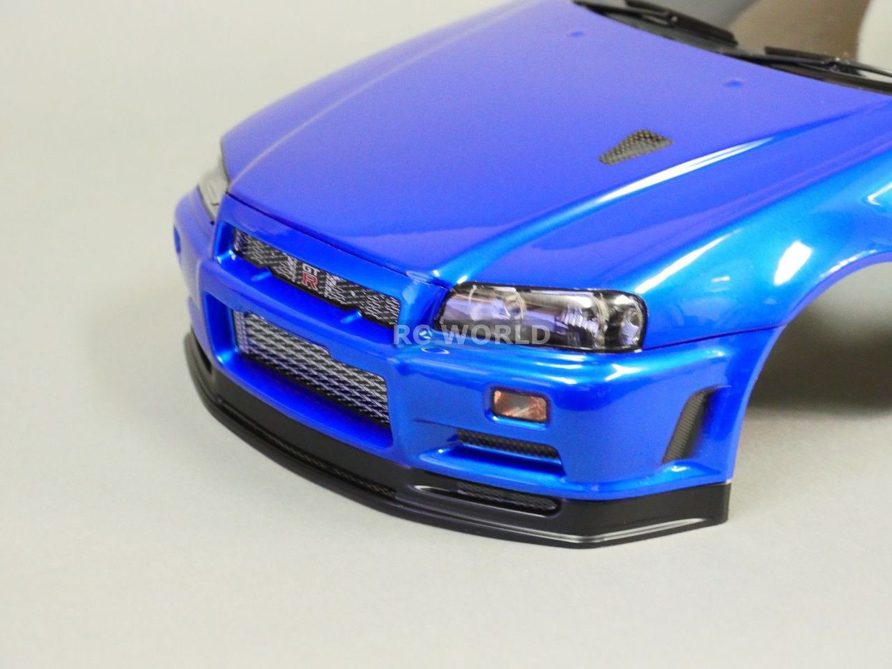 1/10 RC Car BODY Shell NISSAN SKYLINE R34 190mm *FINISHED