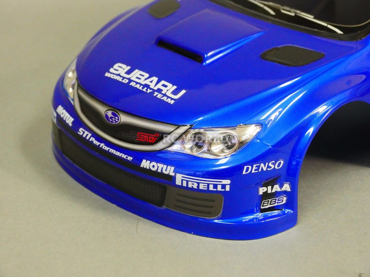 1/10 RC Car BODY Shell SUBARU STI Rally Solberg 190mm *FINISHED