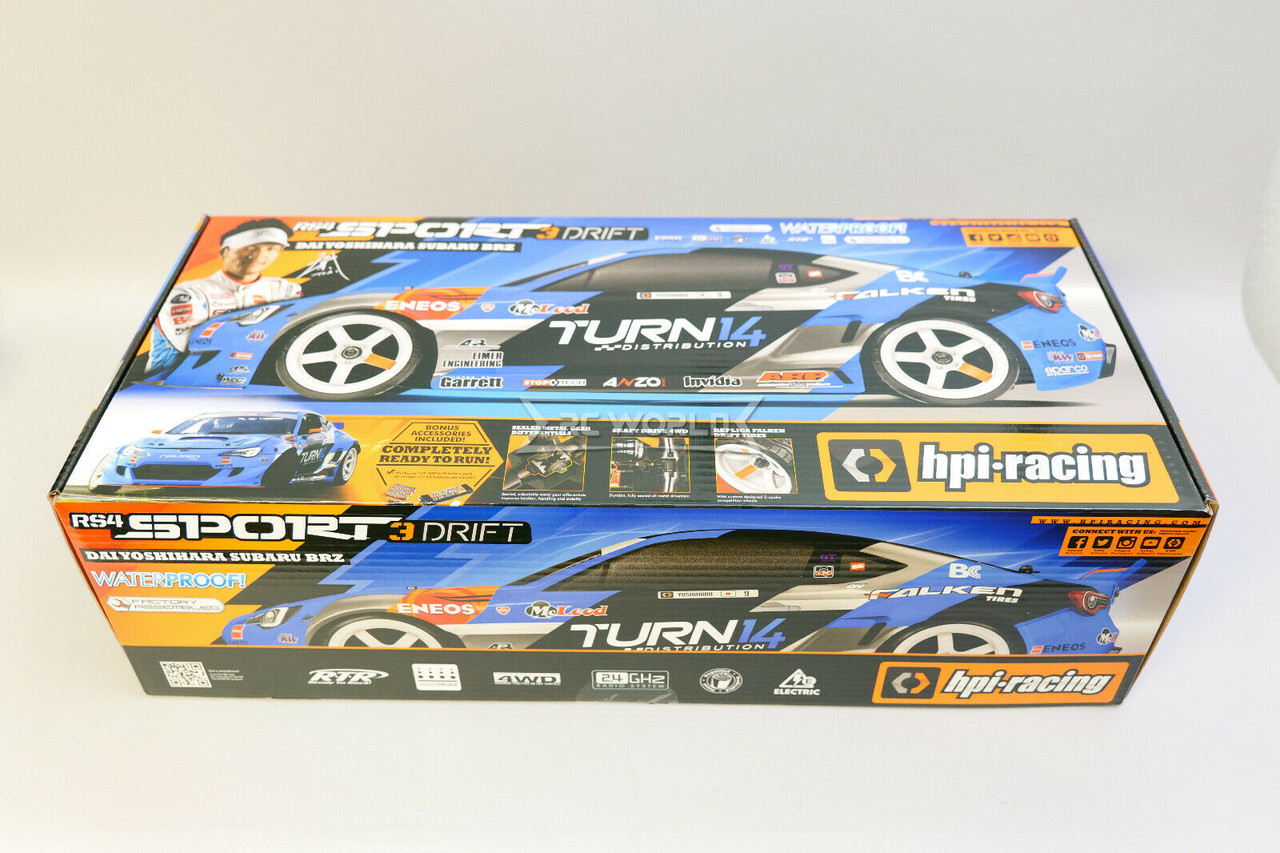 HPI 1/10 RC Car NISSAN Skyline S15 Drift AWD -RTR - #James Deane