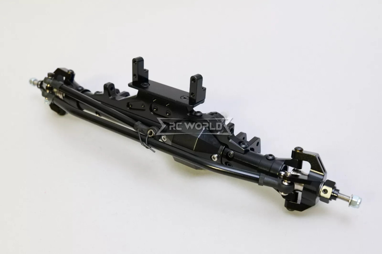 Axial Wraith Metal Upgrade AXLES Front + Rear w/ Internal Gears BLACK