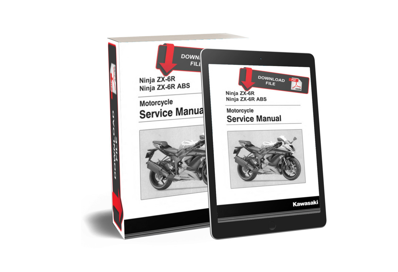 Service Manual Kawasaki 2015 Ninja ZX-6R 636 ABS Repair
