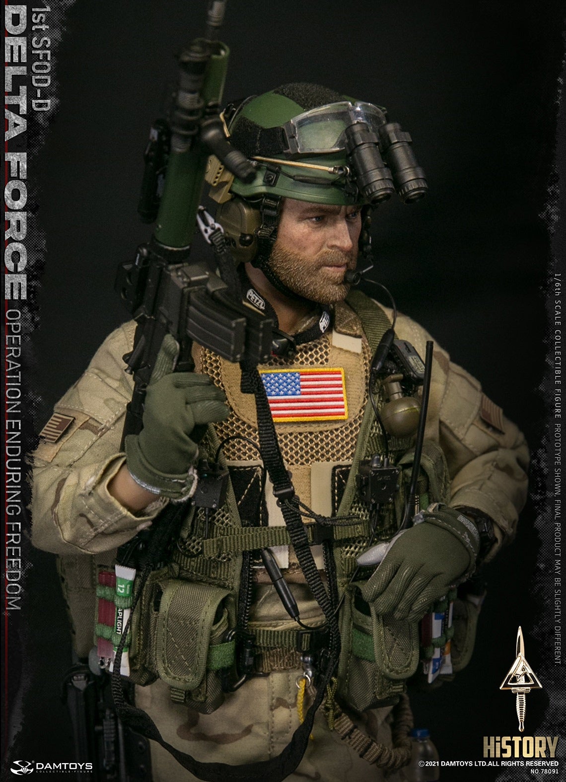 DamToys (DAM-78091) 1/6 Scale Delta Force 1st SFOD-D 