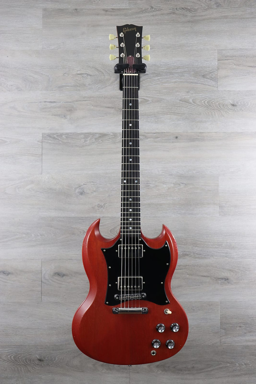Gibson SG Special Faded with Rosewood Fretboard Worn Cherry - K&S