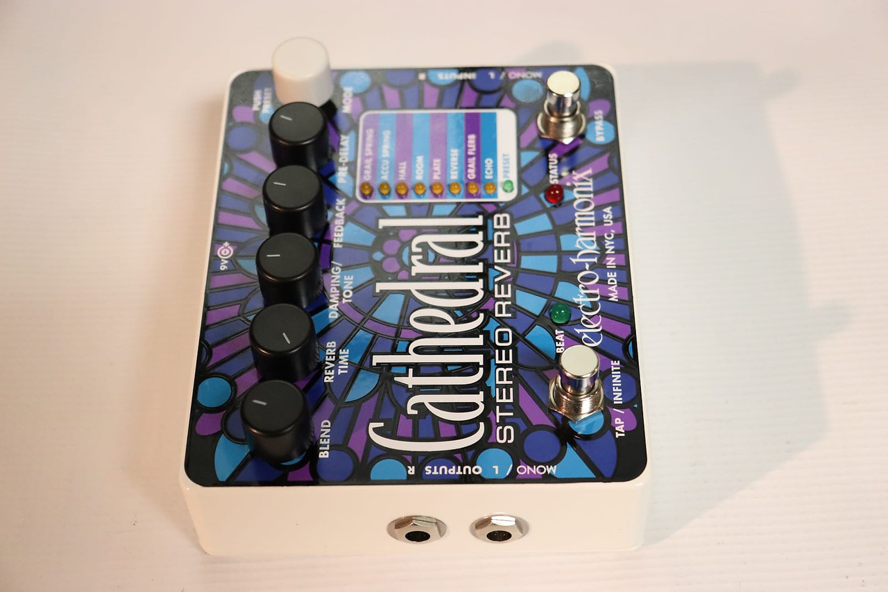 Electro-Harmonix Cathedral Stereo Reverb Blue / Purple - K&S Music