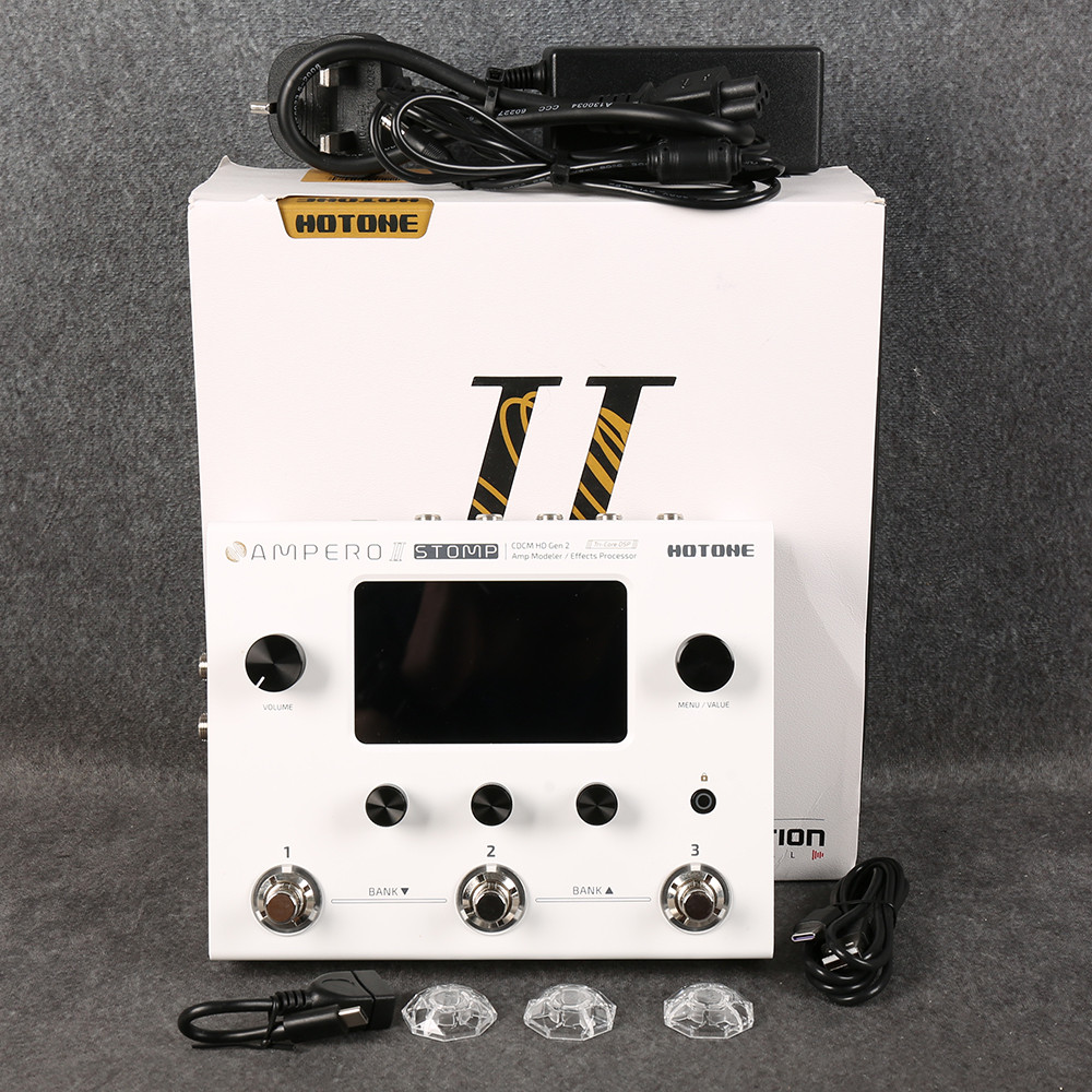 Hotone Ampero Stomp II Multi FX & Amp Modeller 2nd Hand | Rich