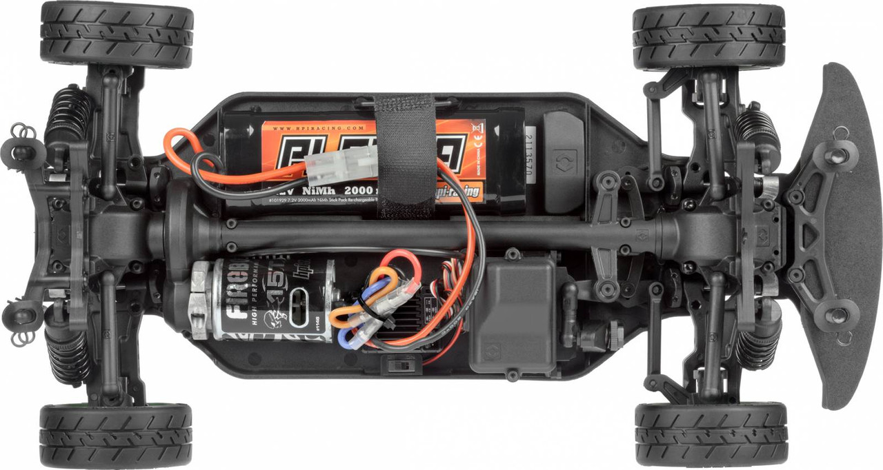 HPI RS4 Sport 3 1969 Mustang RTR-X, 1/10, 4WD, w/2.4GHz Radio