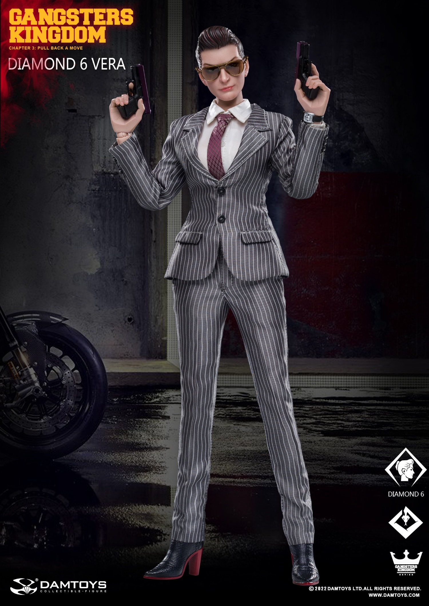 DAM TOYS Gangsters Kingdom Diamonds 6 Vera 1/6 Figure [DAM-GK025